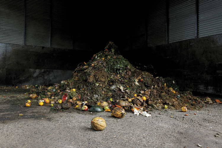 Kompostieranlage bei Bruneck