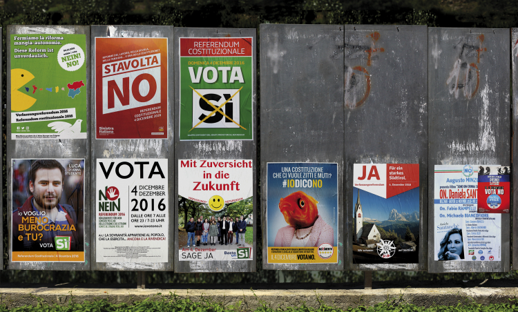 Wahlplakate