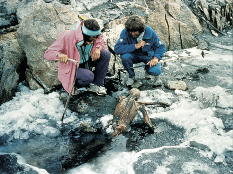 Bergsteiger Reinhold Messner und Hans Kammerlander 