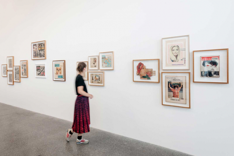 Collagen, Plakate, Politik: Mit Lucia Marcucci zeigt das Museion einen Teil seiner Sammlung.