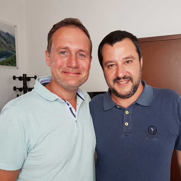  Massimo Bessone und Matteo Salvini