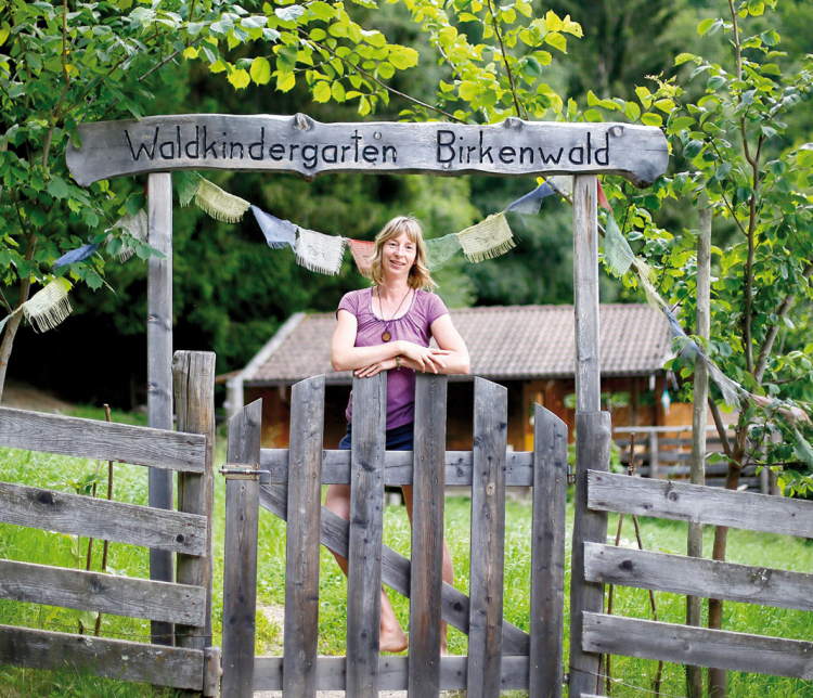 Der Waldkindergarten Birkenwald in Partschins