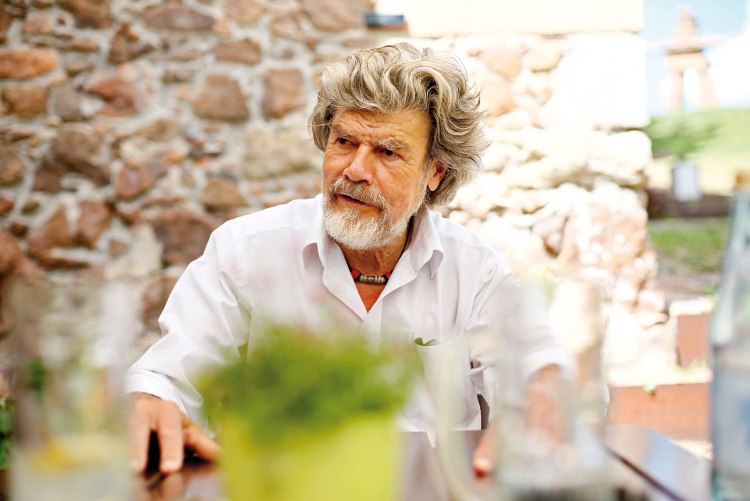 Reinhold Messner im Gespräch