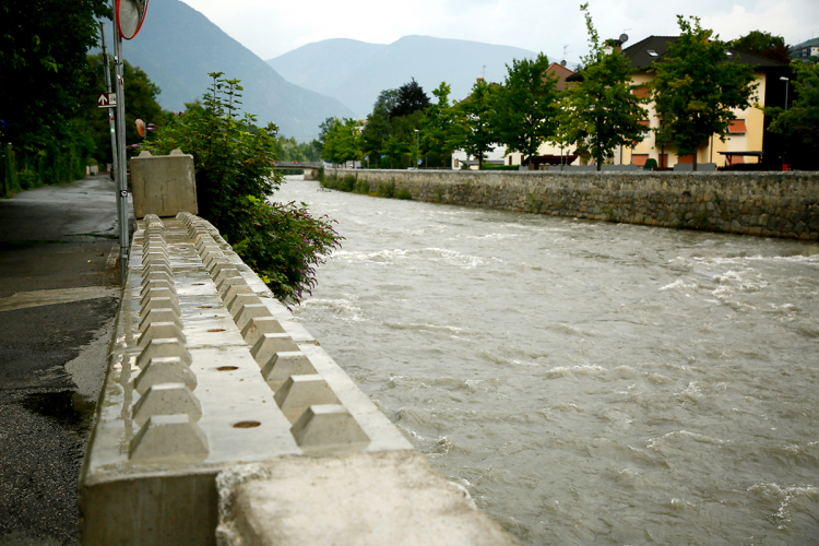 Der Eisack bei Brixen