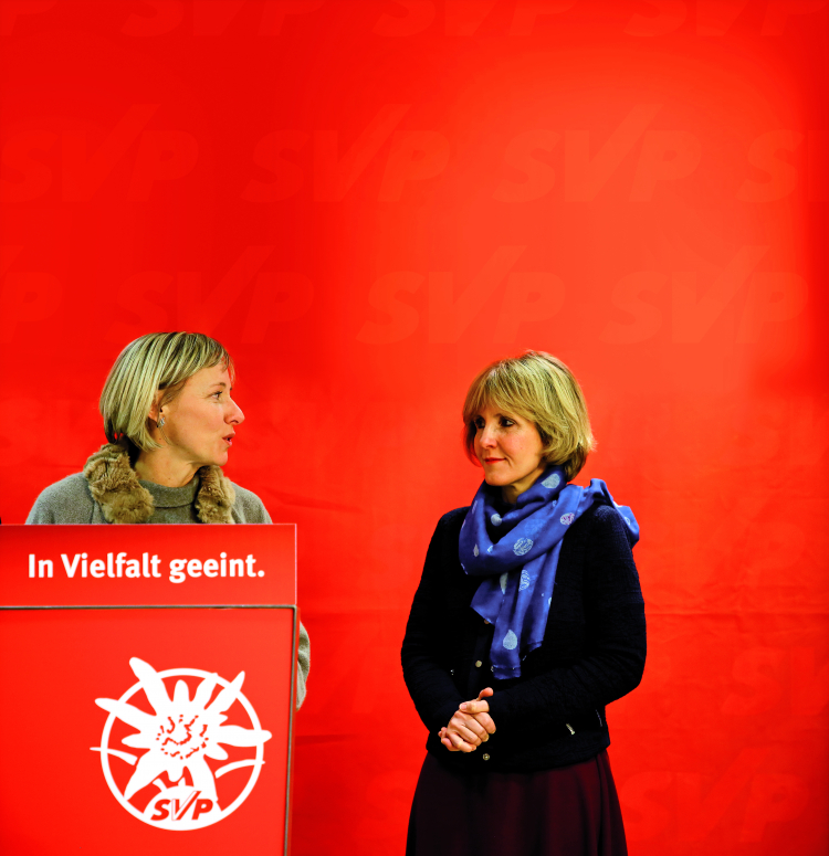 Magdalena Amhof und Waltraud Deeg