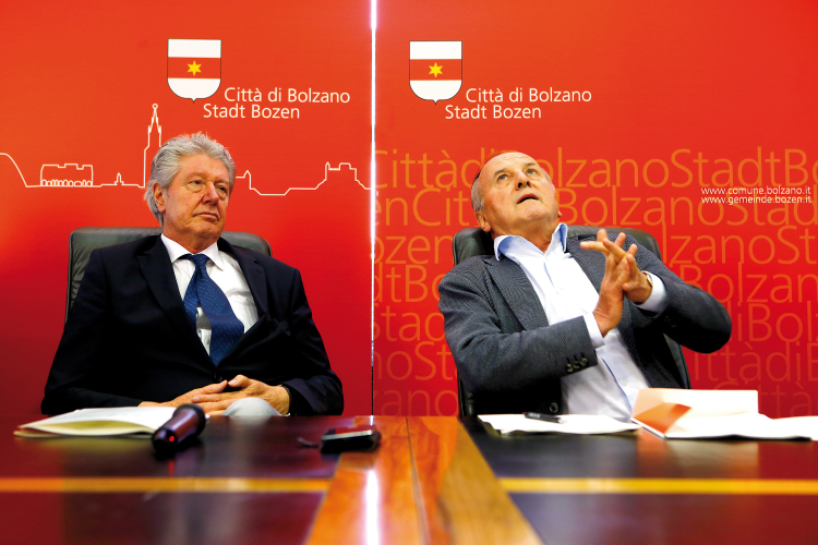 Renzo Caramaschi (links) und sein Stellvertreter Christoph Baur.