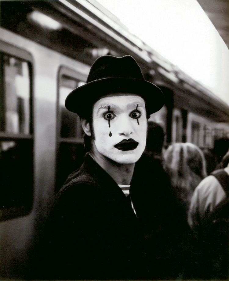 Mime Bahnhof