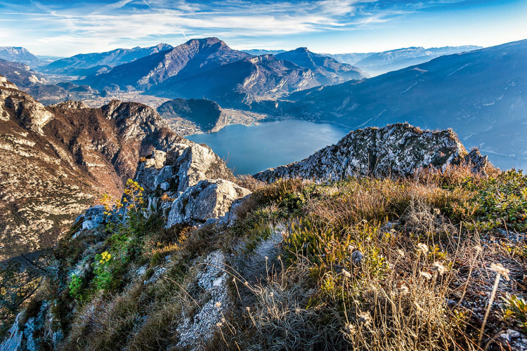 Aussicht auf den Gardasee