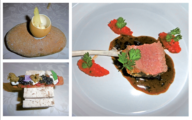 Gerichte (Gourmet­stube Einhorn)