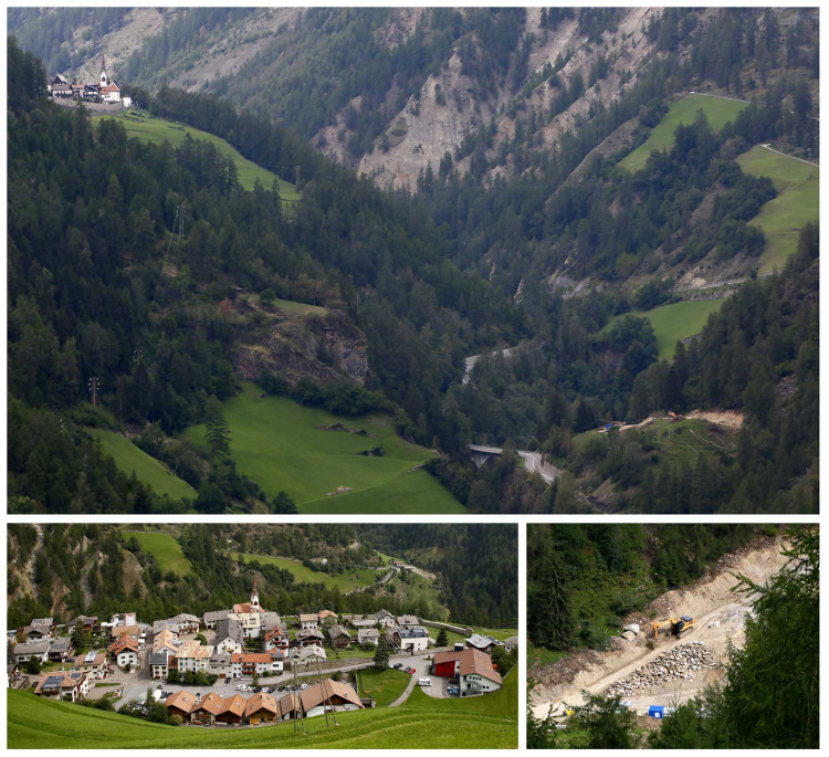 Klosterdorf Karthaus und der Steinbruch