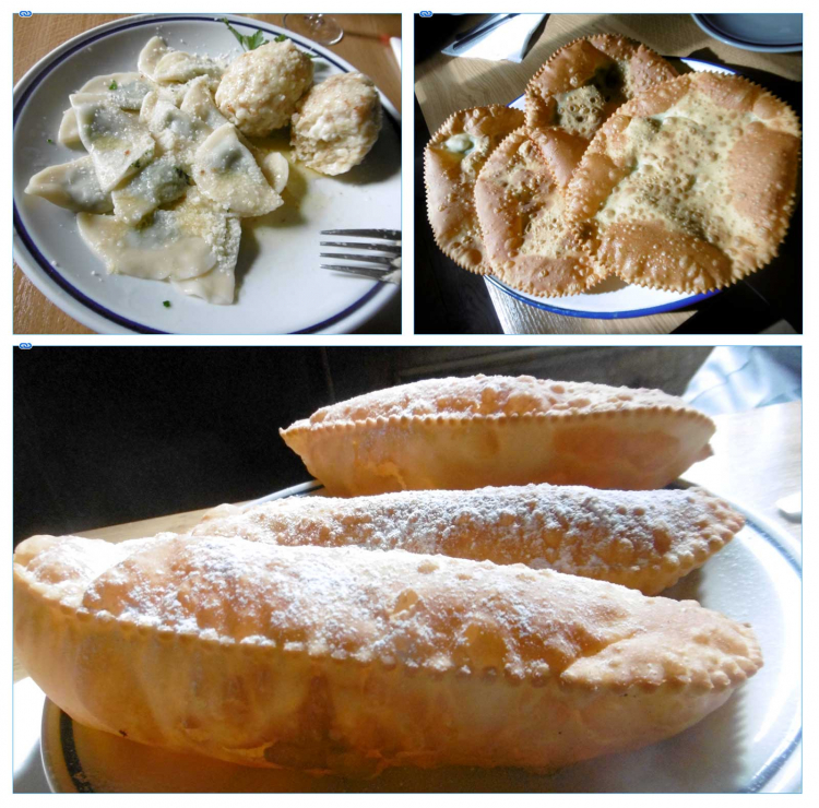 Schlutzer und Krapfen