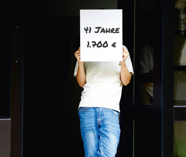Angestellter einer Gemeinde, Vater von drei Kindern: Am Ende des Monats bleibt nichts übrig. Trotz Sparsamkeit.