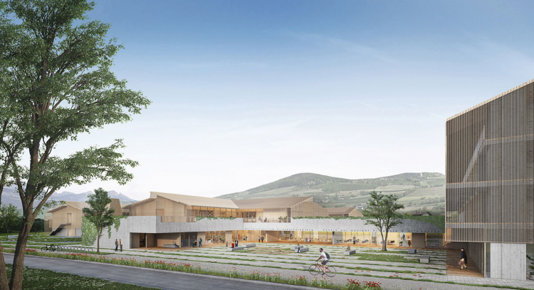 Das neue Seniorenzentrum der Gemeinden Brixen, Vahrn und Lüsen soll einmal so aussehen. Das Projekt stammt von den Architekturbüros Pinearq (Barcelona), Cooprogetti (Pordenone) und Solarraum (Bozen). Es wurde über einen internationalen Wettbewerb ermittelt. Das Heim Elisabethsiedlung sieht 84 Wohn- und Pflegeplätze sowie 30 Seniorenwohnungen vor. Das Grundstück, auf dem ab 2021 gebaut werden kann, ist derzeit noch eine Obstwiese – nördlich des Brixner Krankenhauses gelegen. Gesamtkosten des Projekts: etwa 43 Millionen Euro. Das neue Seniorenzentrum Projekt