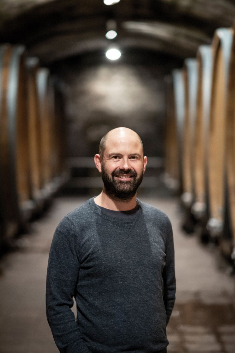 Kellermeister Wolfgang Tratter: Potenzial des Merlot erforschen. 