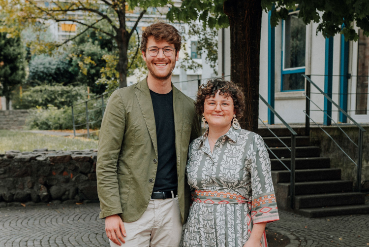 Zeno Oberkofler und Katharina Werth sind die neuen Co-Vorsitzenden der Südtiroler Grünen.