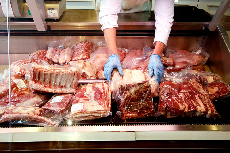 Fleisch - in der Theke