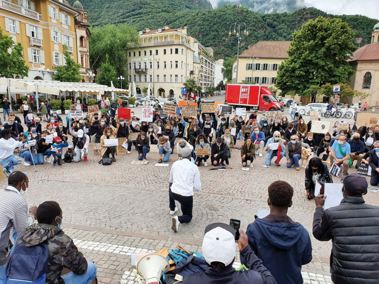 Kundgebung am Waltherplatz