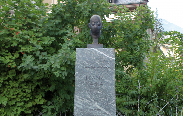Kafka-Büste