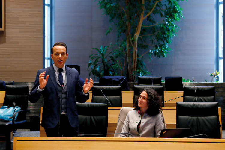 Sven Knoll und Myriam Atz Tammerle