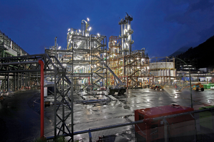 Das Werk in Sinich