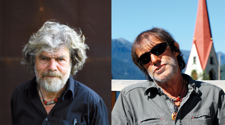 Reinhold Messner und Hans Kammerlander 