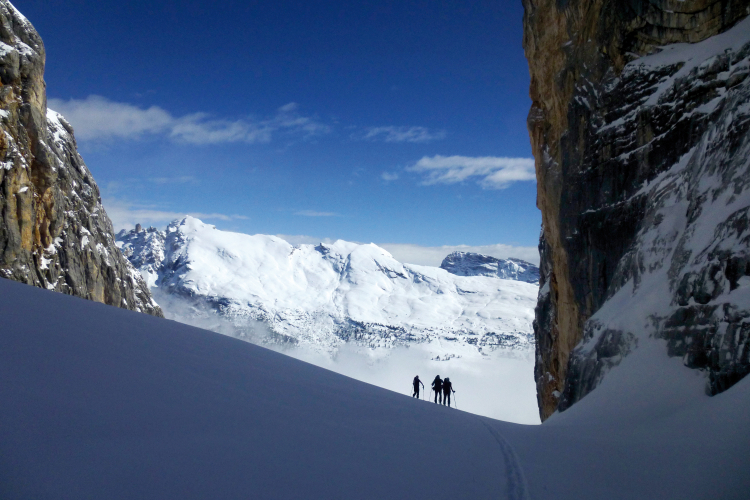 Skitourengruppe