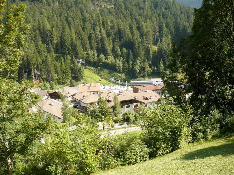 Kabinenbahn in Welschnofen