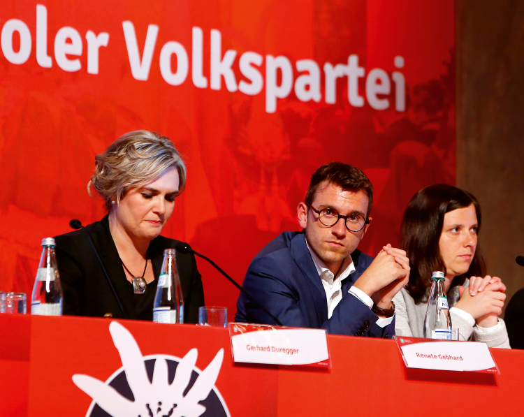 Renate Gebhard, Stefan Premstaller und Marion Januth