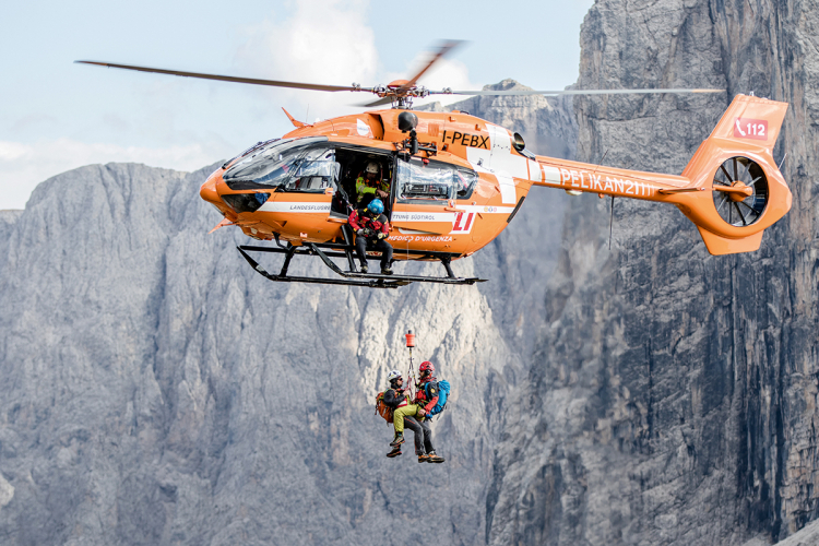 Pelikan-Rettungshubschrauber