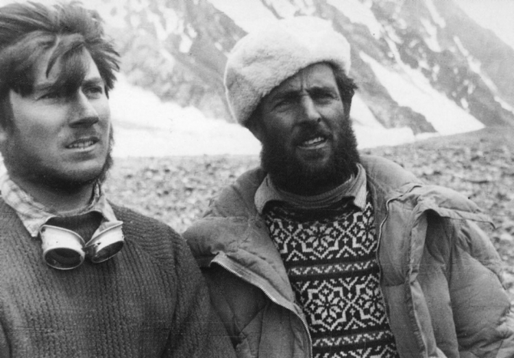 Walter Bonatti und Erich Abram
