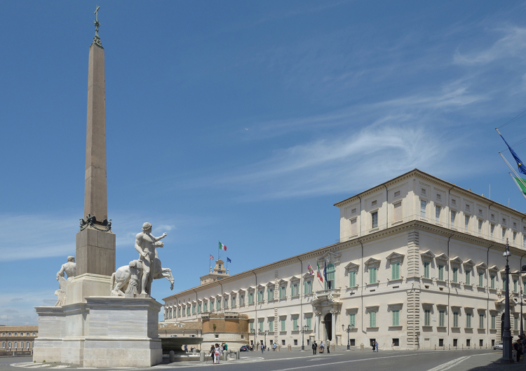 Der Palazzo del Quirinale