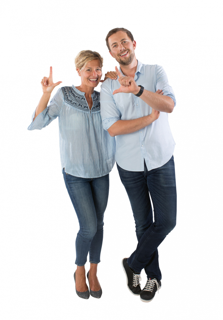 Sarah Bernardi und Daniel Winkler 