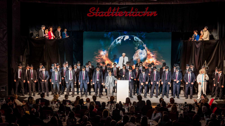 Der Männergesangverein Brixen 1862 stellte die diesjährige Ausgabe der Faschingsrevue unter das Motto der Nachhaltigkeit