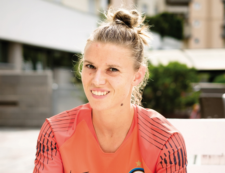 Katja Schroffenegger spielte letzte Saison für Inter Mailand 
