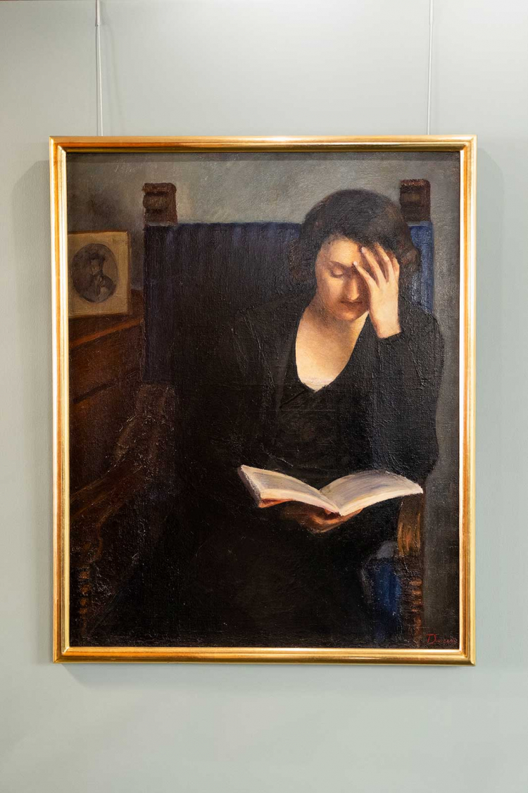„La donna che legge“