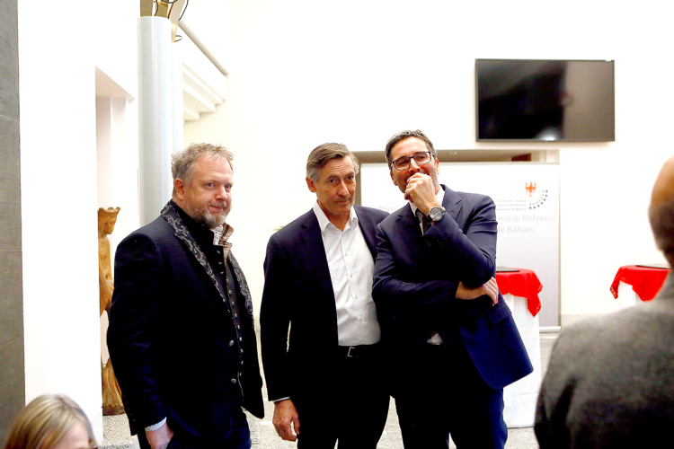 Gert Lanz, Thomas Widmann, Arno Kompatscher.
