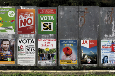 Wahlplakate
