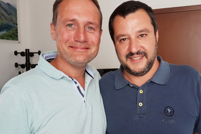  Massimo Bessone und Matteo Salvini