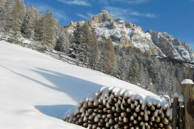 Dolomiten-Bilderbuchlandschaft