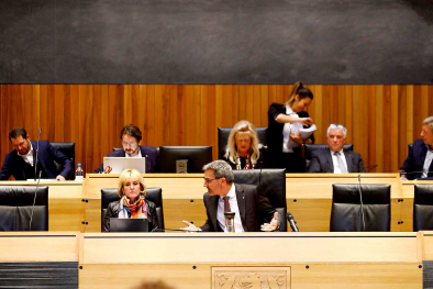 Soziallandesrätin Deeg und Kompatscher