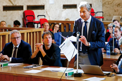 Alex Schwazer und Gerhard Brandstätter 