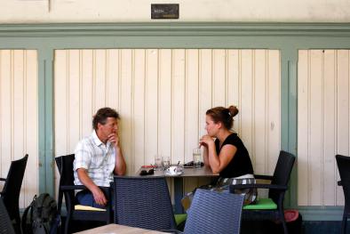 Markus Larcher mit Stefanie Nagler