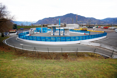 Wasserstofftankstelle