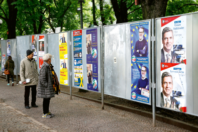 Wahlplakate