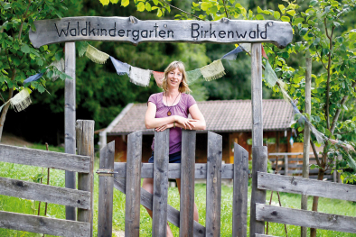 Der Waldkindergarten Birkenwald in Partschins