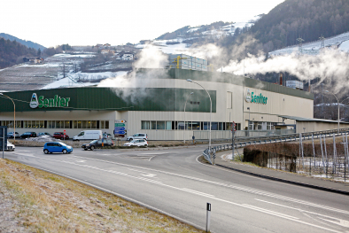 Produktionsanlage des Speckunternehmens Senfter in Klausen