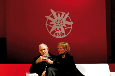 Josef Fontana im Gespräch mit Martha Stocker