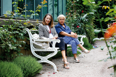 Claudine Holstein (li.) und Giuliana Boscheri