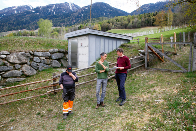 Adalbert Paulmichl, Udo Thoma und Markus Larcher