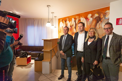 Die vier Landtagsabgeordneten der Lega